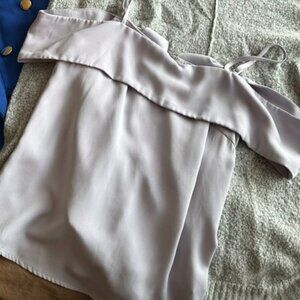 Lavender Lulus Off-The-Shoulder Top